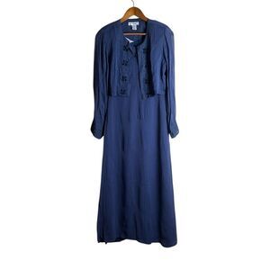 Poems by Esteem Blue 2 piece Dress set with Jacket
